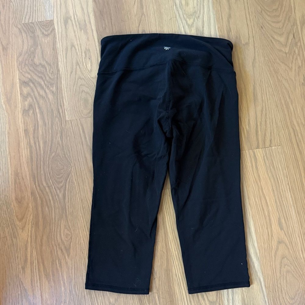Athlete Black Cropped Leggings S